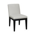 thumbnail image 2 of Home Fare Chaise de Salle à Manger Rembourrée en Blanc Naturel, 2 of 9