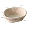 thumbnail image 3 of Cesta De Prueba Banneton ovalado de ratán, herramientas para hornear, fermentación de masa, cesta de prueba de pan (A) Likrtyny  Libre de BPA, 3 of 9