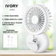 thumbnail image 2 of Ventilador portátil Xihbxyly mini con clip carga USB, 2 of 2