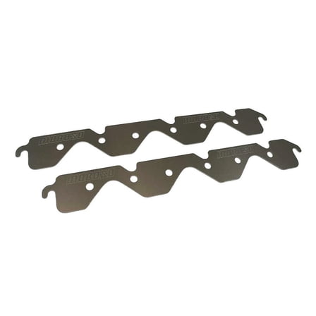 Moroso Storage Block Off Exh. Plates SBF Conv. Heads