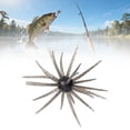 thumbnail image 2 of SHENGLUO Floating Sea Urchin Soft Lure 3D Eyes Lifelike Creature Bait For Bass Fishing Freshwater And Saltwater Realistic Texture With Razor Sharp Hooks, 2 of 10