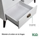 thumbnail image 4 of Buro Cajonera Cómoda KingsHouse Mueble Multiusos 8 cajones blanco, 4 of 8