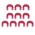 thumbnail image 2 of Hebilla De Bicicleta De Montaña 10 piezas bicicleta bicicleta C-Clips hebilla manguera freno engranaje Cable carcasa guía (rojo) Sywqhk Accesorios para bicicletas, 2 of 9