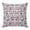 Grape purple, variant on Pillow Covers 18x18 Inch, Spring Flowers Linen Pillowcase with Invisible Zipper, Farmhouse Sage Green Pastoral Floral Leaf Decorative Throw Pillow Covers Cushion Case for Couch Sofa Bed Living Room