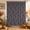 Indigo, variant on Paisley Botanical Shower Curtain, Waterproof Shower Curtains for Bathroom, Vintage Aesthetic Foliage Blossom Washable Fabric Bathtub Curtain Set Bath Decor with 12 Hooks Standard 72"x72"