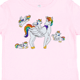 thumbnail image 4 of Inktastic Cute Unicorn Family Boys or Girls Toddler T-Shirt, 4 of 5
