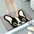 thumbnail image 6 of Oioii Bath Mat Cute Animal Shower Rug,High Absorbent and Anti Slip, Machine Washable Fit for Bathtub, Shower and Bath Room, 6 of 6