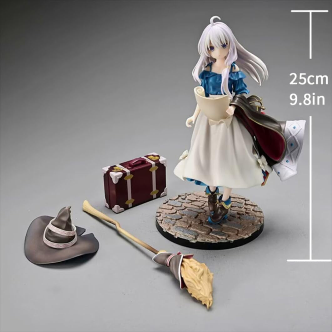 New Elaina (travel Ver) Character Anime Model Statue Action Figures Desktop Ornament Popular Decorations Fan Souvenirs Creative Gift Collectable