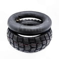 thumbnail image 1 of 10 Inch Off-Road Scooter Tire with 90 Degree Valve, Durable Inner Tube for Electric Mobility Devices, 1 of 5