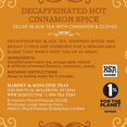 thumbnail image 2 of Harney and Sons Decaf Hot Cinnamon Spice 30 Sachet Tin, 2 of 3