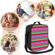 thumbnail image 5 of Fotbe Colorful Mexican Stripes Lonchera Bolsa de Almuerzo para Hombres y Mujeres, Lonchera de Gran Capacidad, Bolsa de Almuerzo Reutilizable, Bolsa Térmica Aislante, 5 of 7