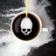thumbnail image 3 of Juego de 6 cucharas, cuchara para revolver café y té de acero inoxidable 304, cucharas de té de diseño elegante, cuchara de café con forma de calavera, cuchara de hueso para postre, vajilla, 3 of 8
