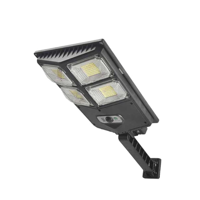 Bewildely Luz de pared Sensor recargable Cuerpo Inducción Solar Lámpara automática ajustable Impermeable Equipo de iluminación resistente a la Iluminación y accesorios Tipo 2 4 luces Bewildely HA073713-06