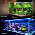 thumbnail image 6 of Unique Bargains 1 Pc Fish Tank Plants Decorations Artificial Aquarium Grass Ball Purple Blue 3.74x3.74 Inch, 6 of 7
