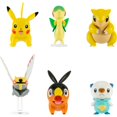 thumbnail image 1 of Paquete de 6 figuras de batalla Pokémon Jazwares con figuras de 2 pulgadas, 1 of 9