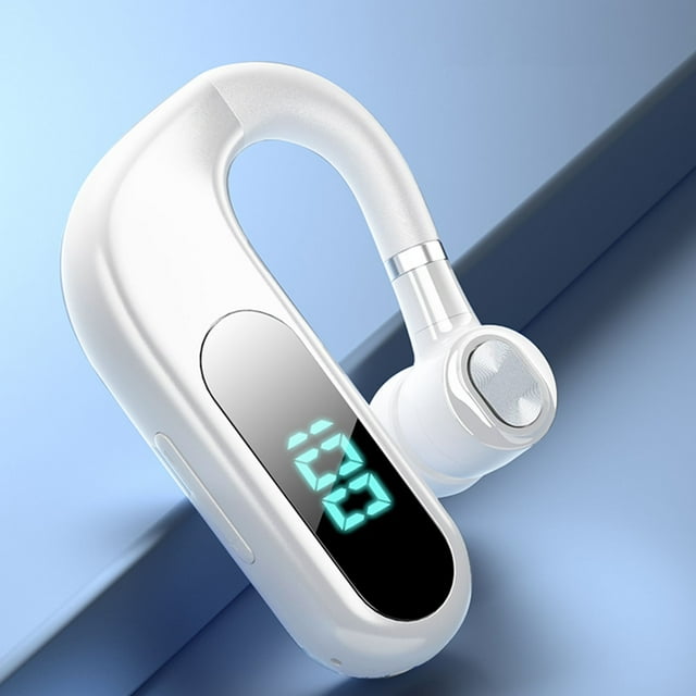 Auriculares intrauditivos estéreo de un solo oído Auriculares Bluetooth Auriculares inalámbricos manos libres Auriculares de negocios Llamada en coche Auriculares deportivos