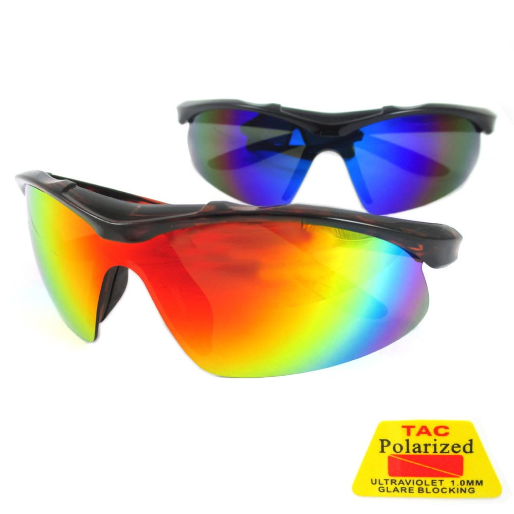 Mens Polarized Sports TAC Sunglasses Cycling Running Fishing Golf Wrap  Glasses