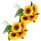 thumbnail image 4 of 2 manojos boda ramo de novia simulación girasol ramo de boda decoración, 4 of 5