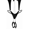 thumbnail image 4 of Lencería De Una Pieza, Lencería Con Cadena, Correas Traseras Ajustables Para Esposa Para Aniversario ANGGREK AH2563, 4 of 8