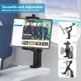 thumbnail image 2 of Soporte para tableta KDD Airplane ajustable Travel Tesla, 2 of 8