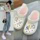 thumbnail image 2 of Sandalias de verano 2024 para mujer, zapatos de jardín Eva, bonitos zapatos de bricolaje para estudiantes, ropa informal diaria, sandalias de playa con suela gruesa elevada, zapatillas para mujer, 2 of 6