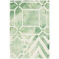 thumbnail image 2 of Safavieh Dip Dye Aylmer Distressed Area Rug, Green/Ivory, 2' x 3', 2 of 8