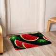 thumbnail image 6 of Watermelon Polyester Non-Slip Machine Washable Floor Rug, for Office, Chair Rugs Included, 6 of 6