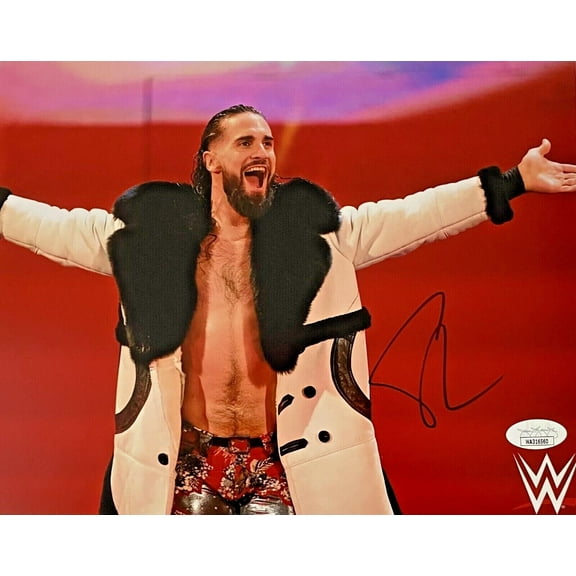 Seth Rollins Signed Autographed 11x14 Photo JSA Authenticated #4