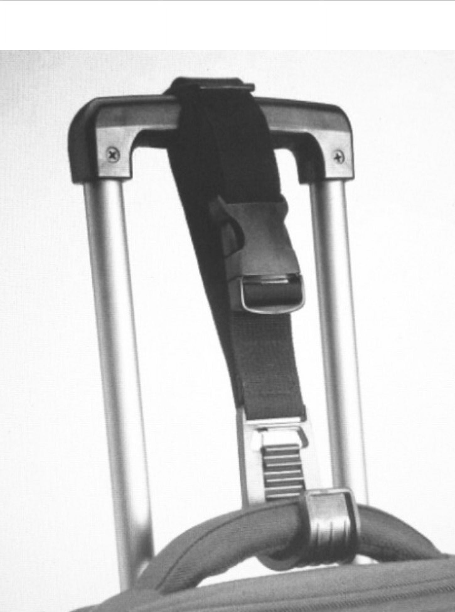 J Hook Luggage Strap BLACK Universal Pilot Travel Aviation Adjustable Business