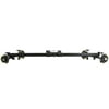 Movo SGTD-60 23-inch Linear Track Slider / Table Dolly Combo Video Rig with Skate Wheels & Retractable Legs for Cameras & Camcorders