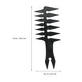 thumbnail image 4 of 2pcs Hair Styling Combs Retro Hairdressing Combs Multi-function Hair Salon Combs, 4 of 8