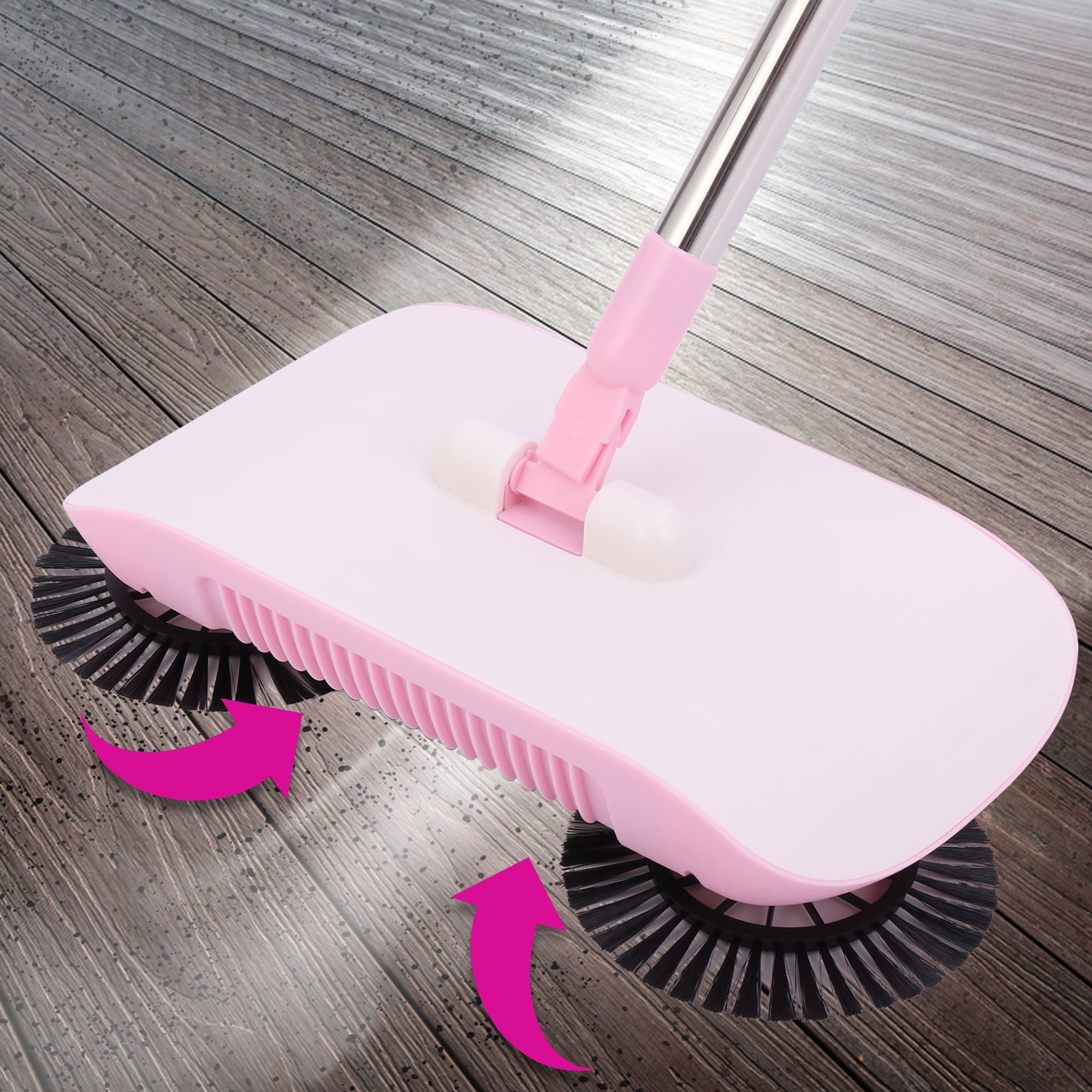 Carpet Floor Sweeper With Horsehair, Non-electric Roller Brush