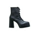 thumbnail image 1 of Botas Mujer Bota Kipon Casual Militar Tacón negro 23, 1 of 5