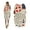 G299, variant on CLOOCL Women Summer Dresses Retro Newspaper Print Loose Casual Dress Streetwear Pocket Robe Dress