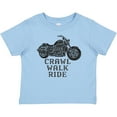 thumbnail image 3 of Inktastic Crawl Walk Ride Motorcycle Boys or Girls Baby T-Shirt, 3 of 5