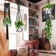 thumbnail image 5 of Macrame Plant Hangers, 6Pack Hanging Planters for Indoor Plants w/ 6 Set Hangers Kit Handmade Macromay Plant Hangers Indoor Flower Pots Holder Stand for Boho Home Décor (POTS NOT Included), 5 of 7