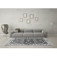 thumbnail image 3 of Ahgly Company Indoor Rectangle Abstract Gray Modern Area Rugs, 4' x 6', 3 of 4