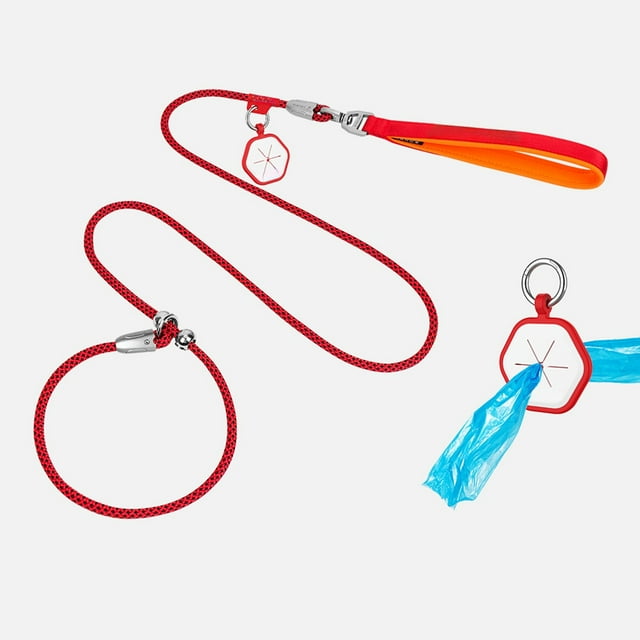 TIELUTT Dog Training Leash with P Ring Control (Reflective Pet for Obedience) Accessories Dog Puppies German Accessories Dog Car Seat Dog Car Accessories Dog Accessories