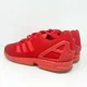 thumbnail image 5 of Ad-id-as Mens ZX Flux J BA9918 Red Running Shoes Sneakers Size 6, 5 of 6