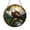 Acrylic 3.5 Inch, variant on Patriotic Bald Eagle Stained Glass Window Decor, Wildlife Suncatcher Accent for Bold Nature Inspired Homes