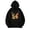 Black, variant on Womens Sunflower Butterfly Graphic Sweatshirts Hoodie Long Sleeve Loose Comfy Pullover Sweatshirt Fall Casual Basic Y2K Clothes