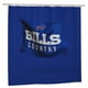 thumbnail image 1 of Cortina de ducha de baño personalizada del equipo de fútbol Bills Football, impermeable, cortina de ducha para el hogar antialtas temperaturas, cortina de ducha de privacidad de 72 x 72 pulgadas, 1 of 4