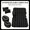 Shine black, variant on Portable Inflatable Car Air Mattress with 2 Pillows & Footrest, Foldable Sleeping Pad for Camping & Road Trips