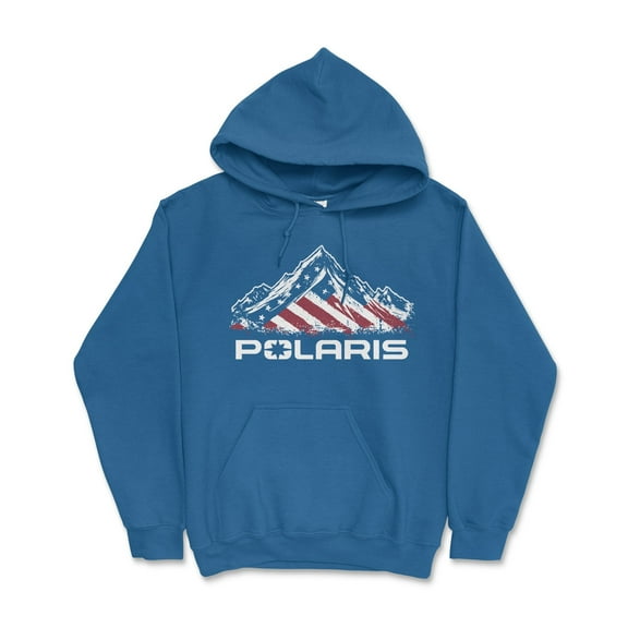 Polaris American Flag Red White and Blue Hoodie