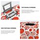 thumbnail image 3 of Fotbe Hand Drawn Tomatoes Funda Protectora para Equipaje, Antirrayones y Resistente a la Suciedad, Compatible con Maletas de 18 a 32 Pulgadas-Medium, 3 of 7