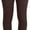 Full Length Back Pockets - Brown, variant on Womens Easy Pull-On Denim Skinny Fit Comfort Stretch Leggings Jeggings
