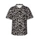 thumbnail image 1 of Balery Hand Drawn Snake Camisas hawaianas de manga corta para hombre, camisas playeras de corte holgado, camisas de vacaciones con botones,X-Large, 1 of 7