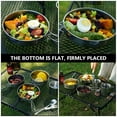 thumbnail image 2 of OUNONA Ensemble de 5 Pcs Casserole de Randonnée à Rangement Superposé en Acier Inoxydable Outil de Cuisson Extérieur, 2 of 6