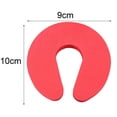thumbnail image 5 of Joernso 4Pcs Household Door Buffer High Elasticity Not Easy to Fall Home Improvement Safe Stopper for Protecting Children, 5 of 8