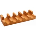 thumbnail image 6 of ABCISI Wood Sushi Temaki Holder, Rustic Novelty Serving Tray, Taco Display Stand Sushi Hand Roll Holder for Party Restaurant Dining Room, Presentation Platter Roll Boat Food Display, 5 Grid, 6 of 7
